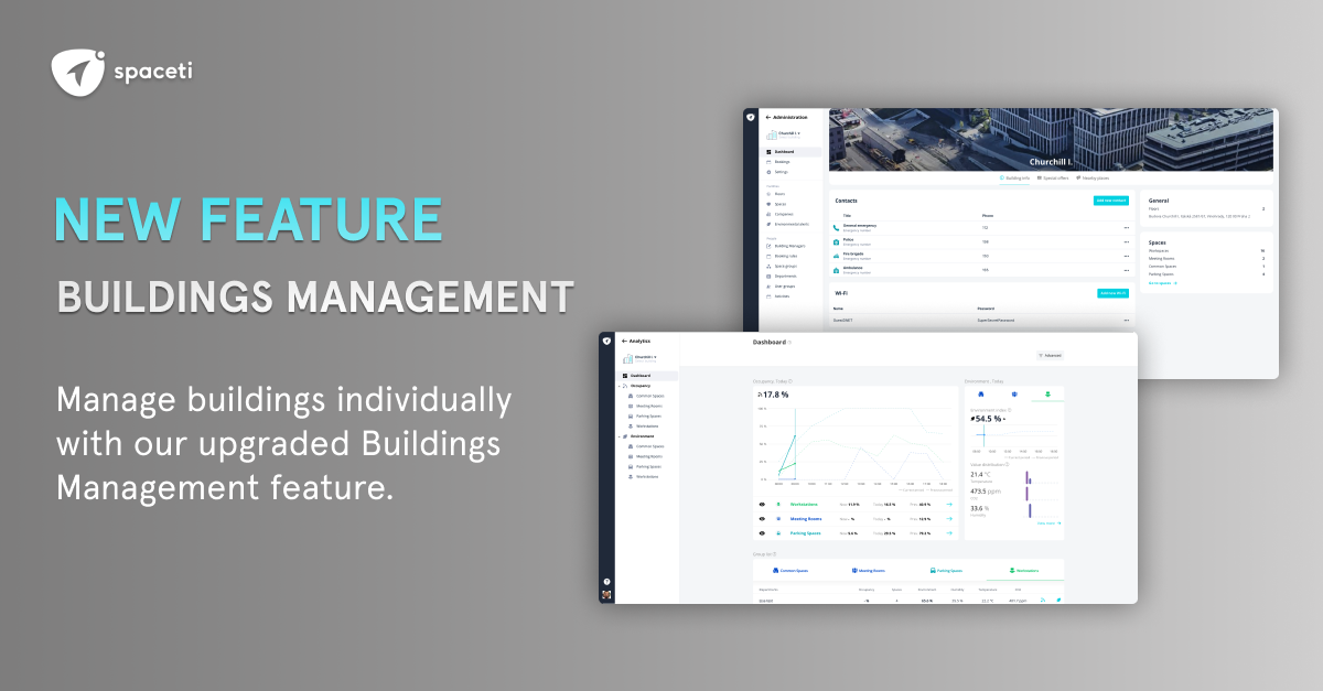 Buildings Management - New FeatureManage buildings individually with our upgraded Buildings Management feature.